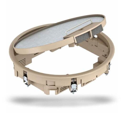 OBO Geräteeinsatz GESR7/10U1019 beige für Univ.mont.