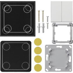 Gira Funkwandsender Montage-Set 823203 EnOcean 2fach...