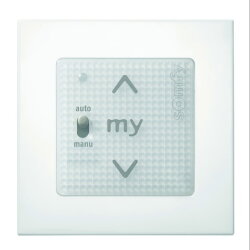 Somfy Funkwandsender Smoove Uno A/M io Pure ohne Rahmen...