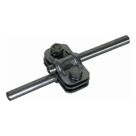 Dehn & Söhne Uni-Trennklemme NIRO 200kA Platte für 2xRd 10mm