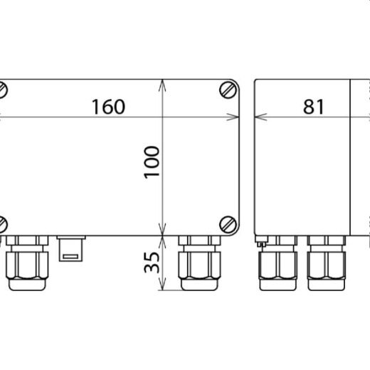 Dehn & Söhne Überspannungsableiter 989408 ITAK EXI BXT24 für Ex-Bereich
