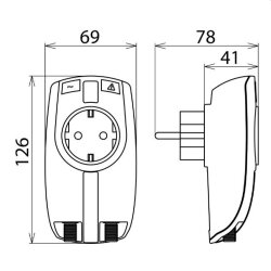 Dehn & Söhne Überpannungsschutz-Adapter...