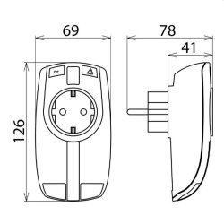 Dehn & Söhne Überpannungsschutz-Adapter...