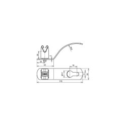 Dehn & Söhne Dachleitungshalter 206105 Profil 5...