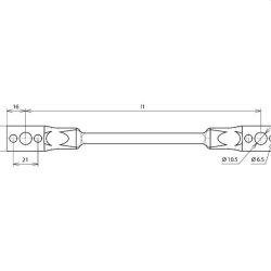 Dehn & Söhne Überbrückungsseil 377310...