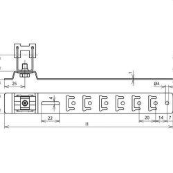 Dehn & Söhne Dachleitungshalter 206229 UNIgrip L475