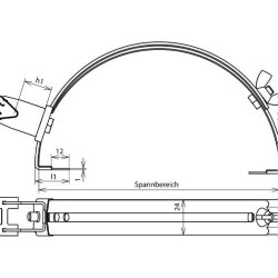 Dehn & Söhne Dachleitungshalter 206109 DEHNgrip...