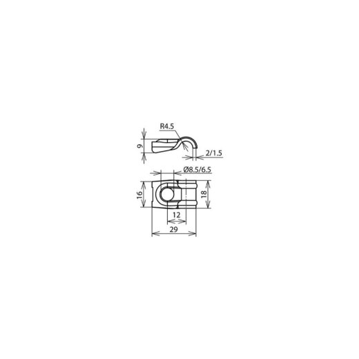 Dehn & Söhne Einschraubenüberleger 202001