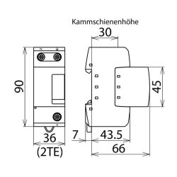 Dehn & Söhne Blitzstromableiter 961101 DEHNgap M...