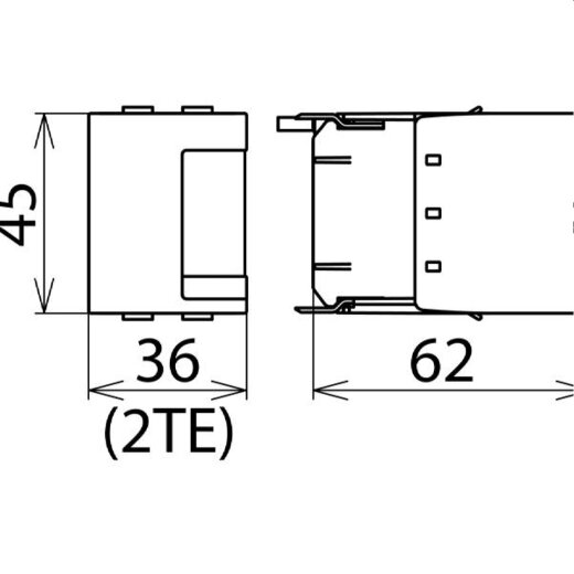 Dehn & Söhne Schutzmodul 961002 DEHNbloc DBM MOD255