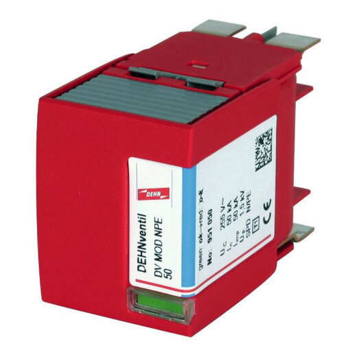 Dehn & Söhne N-PE-Funkenstrecken-Schutzmodul 951050 M DV MOD NPE 50 50kA