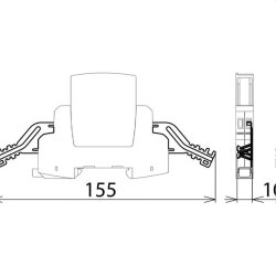Dehn & Söhne Schirmanschlussklemmen 920395 SAK...