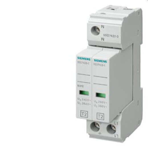 Siemens Überspannungsableiter C/T2/Ii 350V 2P 5SD7422-0