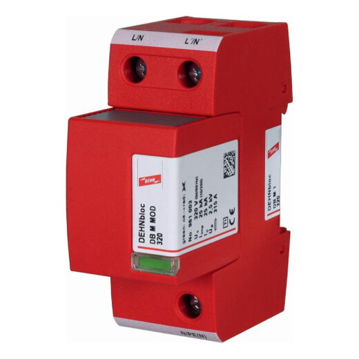Dehn & Söhne Blitzstromableiter Typ1 DBM1 320 DEHNbloc M mit Folgestrombegr.
