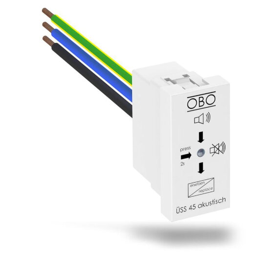 OBO Überspannungsschutzmodul üSS 45-A reinweiss