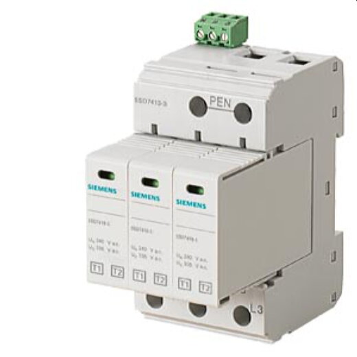 Siemens Blitzstromableiter T1/T2, UN 240/400V 5SD7413-3