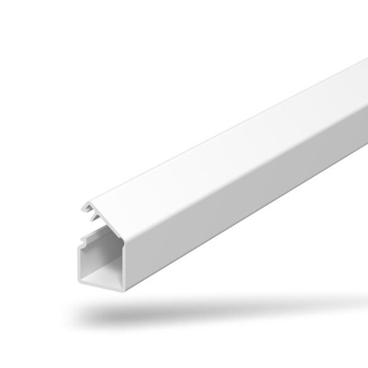 OBO Minikanal mit Klebefolie WDK MD12 12x12 reinweiss