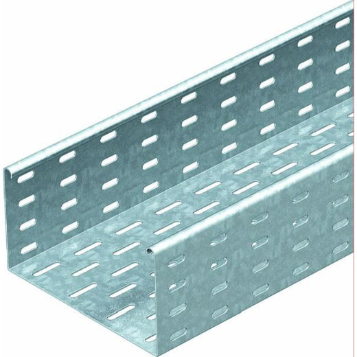 OBO Kabelrinne SKS bandverzinkt SKS 140 SKS 110x400x3000 gelocht