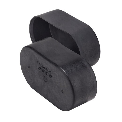 Fraenkische Rohrwerke Endkappe MMR-E f. Multimedia-Rohr 92x50mm schwarz 29490292
