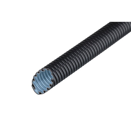 Fraenkische Rohrwerke UV-stab. Kunststoffpanzerrohr FFKuS-ES-F-UV 20 highspeed schwarz