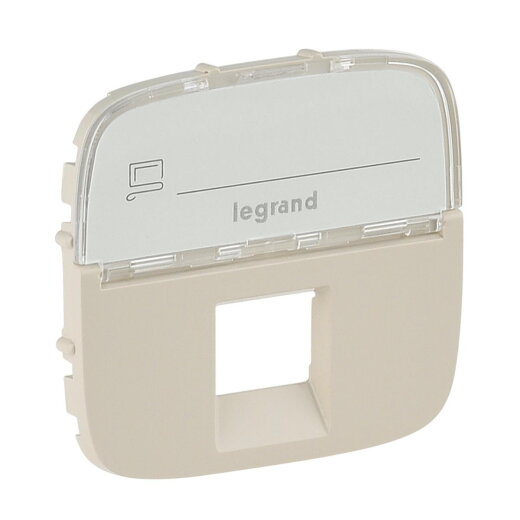 Legrand Abdeckung 755476 V.ALL RJ11/RJ45 BF 1F MW