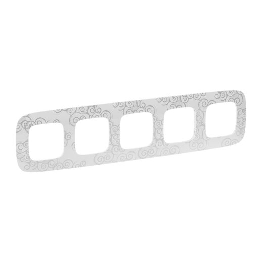 Legrand Rahmen 754345 V.ALL 5-FACH CHROMESTYLE