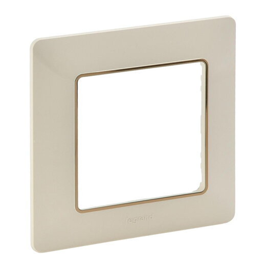 Legrand Rahmen 754061 VLIFE 1-FACH MW/GOLD