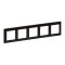 Legrand Rahmen 754175 VLIFE 5-FACH DARK WOOD