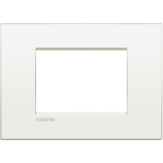 Bticino Rahmen LNC4803BN PURE WHITE 3-MOD
