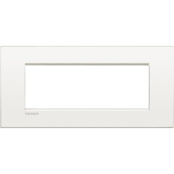 Bticino Rahmen LNC4807BN PURE WHITE 7-MOD