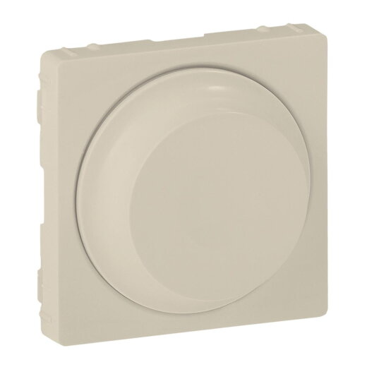 Legrand Abdeckung VLIFE Drehdimmer mandelweiss