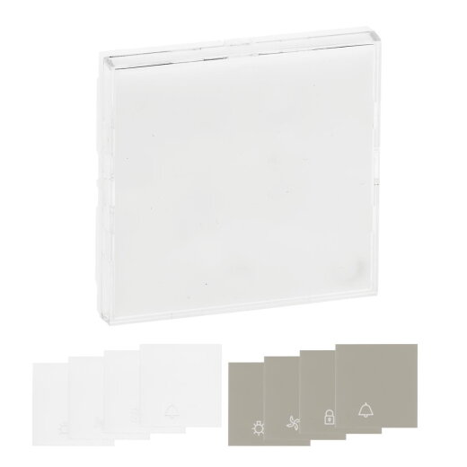 Legrand Wippe 864111 Niloe Step bel ultraweiß/sand