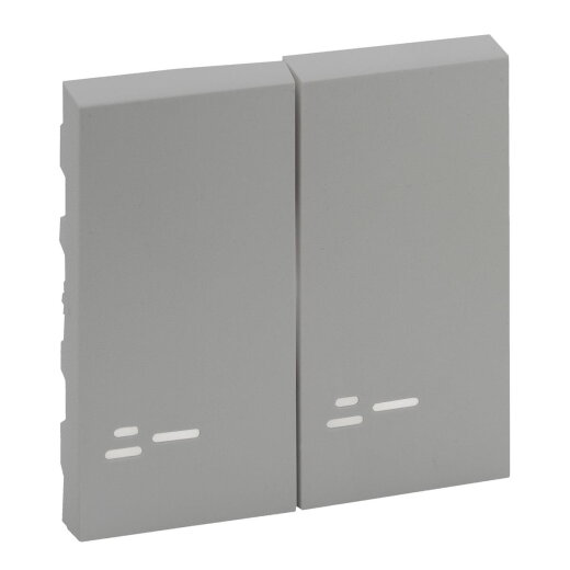 Legrand Wippe 864308 Niloe Step Serie bel aluminium
