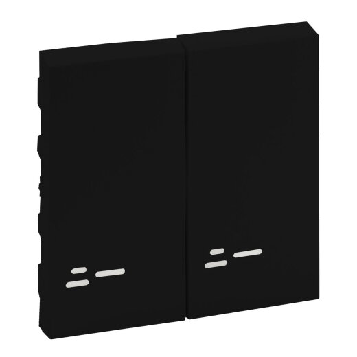 Legrand Wippe 864508 Niloe Step Serie bel schwarz