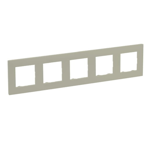 Legrand Rahmen 864675 Niloe Step 5fach sand