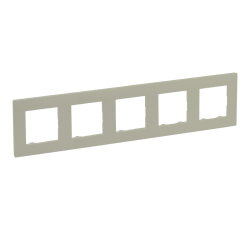 Legrand Rahmen 864675 Niloe Step 5fach sand