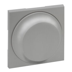 Legrand Abdeckung 864317 Niloe Step Drehdimmer aluminium