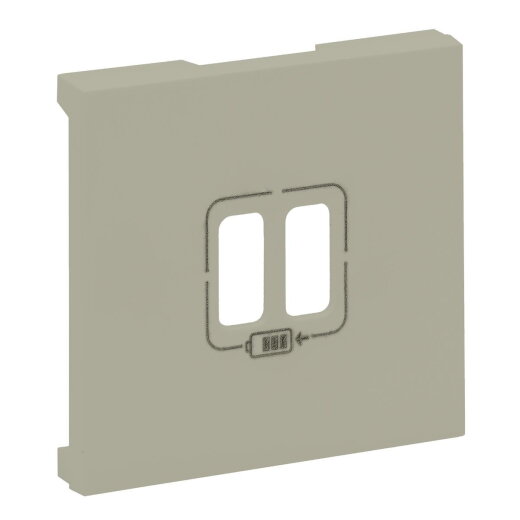 Legrand Abdeckung 864624 Niloe Step Ladesteckdose sand