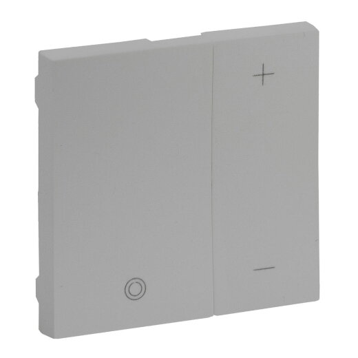 Legrand Abdeckung 864318 Niloe Step Tastimmer aluminium