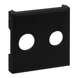 Legrand Abdeckung 864554 Niloe Step Tv-Sat schwarz