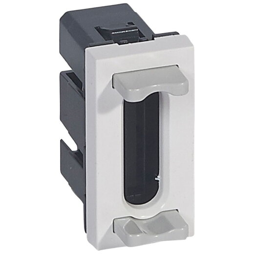 Legrand Zugentlastung Mosaic 1-modulig ultraweiß