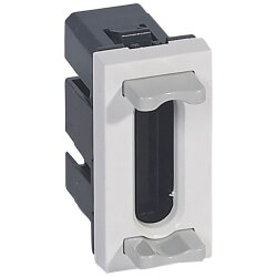 Legrand Zugentlastung Mosaic 1-modulig ultraweiß