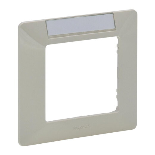 Legrand Rahmen 754051 VLIFE 1-FACH BF MW