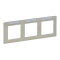 Legrand Rahmen 754053 VLIFE 3-FACH BF MW