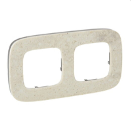 Legrand Rahmen 755522 V.ALL 2-FACH MARMOR