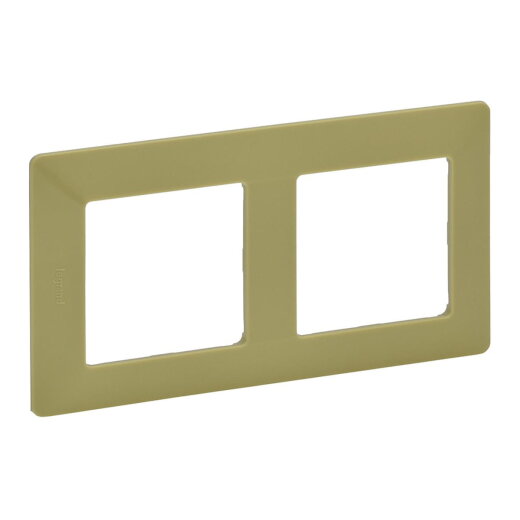 Legrand Rahmen 754082 VLIFE 2-FACH LIMONE
