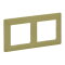 Legrand Rahmen 754082 VLIFE 2-FACH LIMONE