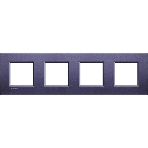 Bticino Rahmen LNA4802M4CB CLUB 4x2-modulig