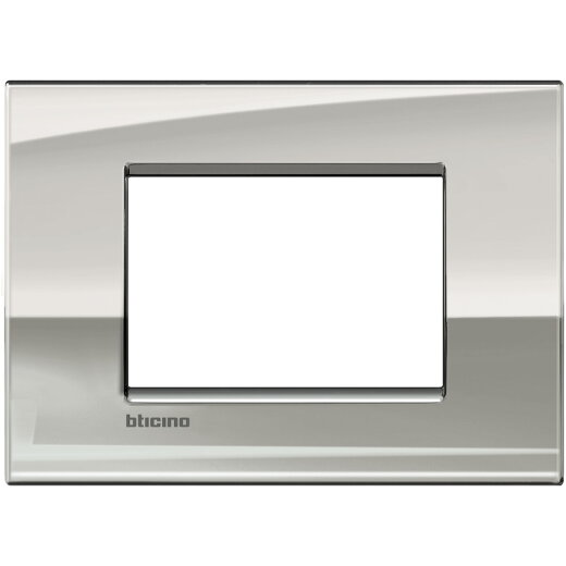 Bticino Rahmen LNC4803PL PALLADIUM 3-modulig