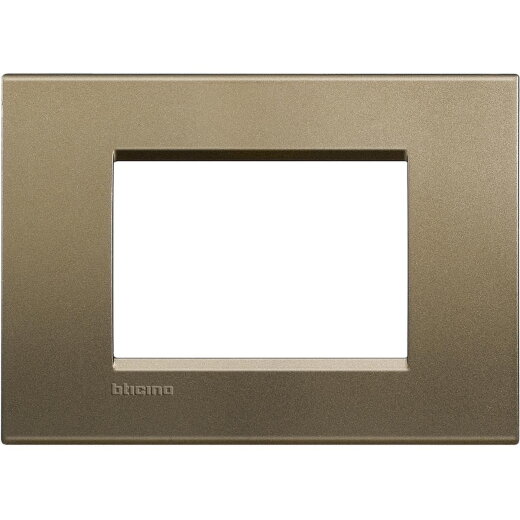 Bticino Rahmen LNA4803SQ SQUARE 3-modulig
